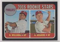 Rookie Stars - Rhys Hoskins, Nick Williams #/50