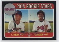 Rookie Stars - Francisco Mejia, Greg Allen #/50