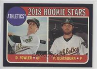 Rookie Stars - Dustin Fowler, Paul Blackburn #/50