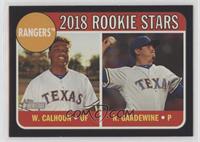 Rookie Stars - Nick Gardewine, Willie Calhoun #/50