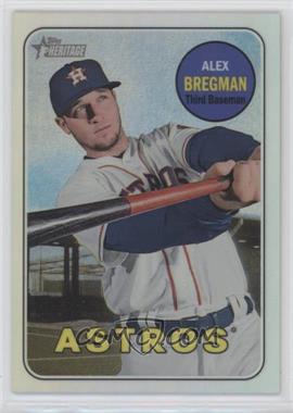 2018 Topps Heritage - [Base] - Chrome Refractor #THC-119 - Alex Bregman /569