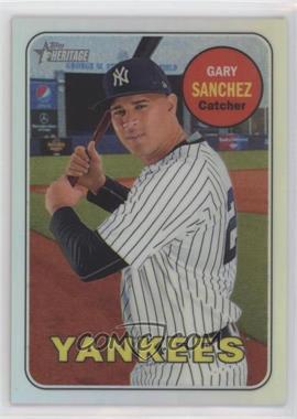 2018 Topps Heritage - [Base] - Chrome Refractor #THC-191 - Gary Sanchez /569