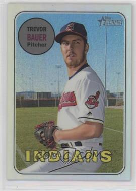 2018 Topps Heritage - [Base] - Chrome Refractor #THC-267 - Trevor Bauer /569