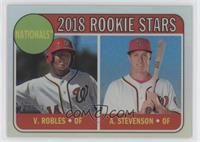 Rookie Stars - Andrew Stevenson, Victor Robles #/569