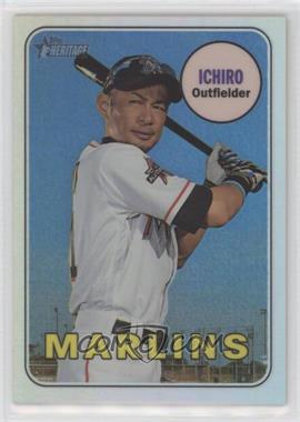 2018 Topps Heritage - [Base] - Chrome Refractor #THC-300 - Ichiro /569