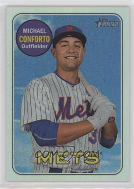 2018 Topps Heritage - [Base] - Chrome Refractor #THC-364 - Michael Conforto /569