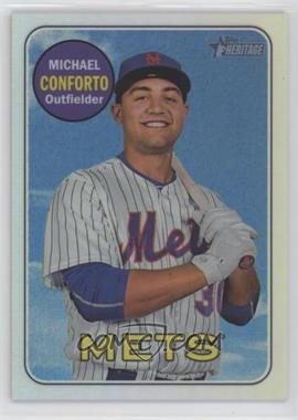 2018 Topps Heritage - [Base] - Chrome Refractor #THC-364 - Michael Conforto /569