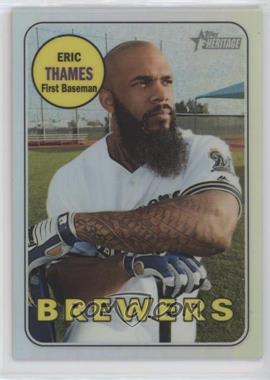 2018 Topps Heritage - [Base] - Chrome Refractor #THC-62 - Eric Thames /569