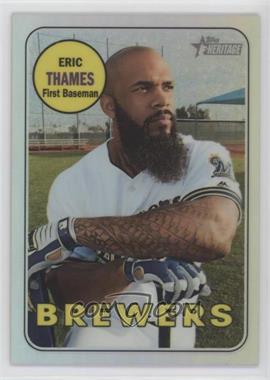 2018 Topps Heritage - [Base] - Chrome Refractor #THC-62 - Eric Thames /569