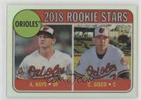 Rookie Stars - Chance Sisco, Austin Hays #/569