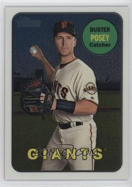 2018 Topps Heritage - [Base] - Chrome #THC-293 - Buster Posey /999