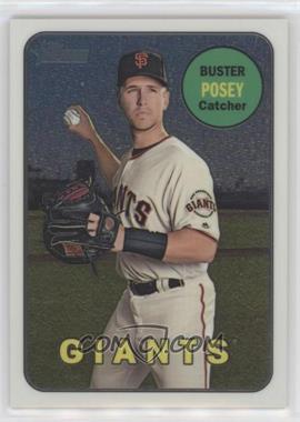 2018 Topps Heritage - [Base] - Chrome #THC-293 - Buster Posey /999