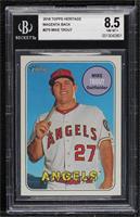Mike Trout (Posing with Bat) [BGS 8.5 NM‑MT+] #/10