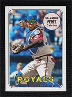 SP - Throwback Variation - Salvador Perez (Catching Gear)