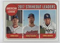 League Leaders - Chris Archer, Chris Sale, Corey Kluber