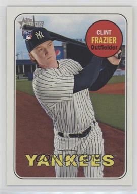 2018 Topps Heritage - [Base] #114.2 - SP - Rookie Variation - Clint Frazier