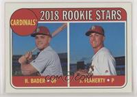 Rookie Stars - Harrison Bader, Jack Flaherty