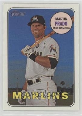 2018 Topps Heritage - [Base] #137 - Martin Prado