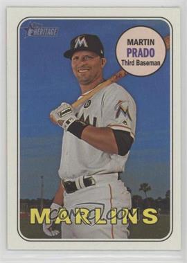 2018 Topps Heritage - [Base] #137 - Martin Prado