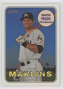 2018 Topps Heritage - [Base] #137 - Martin Prado