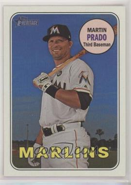 2018 Topps Heritage - [Base] #137 - Martin Prado