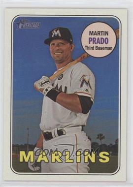 2018 Topps Heritage - [Base] #137 - Martin Prado