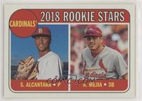 Rookie Stars - Alex Mejia, Sandy Alcantara