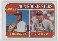 Rookie Stars - Alex Mejia, Sandy Alcantara