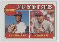 Rookie Stars - Alex Mejia, Sandy Alcantara