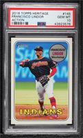 SP - Action Variation - Francisco Lindor (Blue Jersey) [PSA 10 GEM&nb…