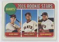 Rookie Stars - Ryder Jones, Reyes Moronta, Miguel Gomez