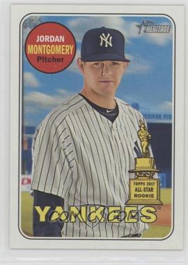 2018 Topps Heritage - [Base] #180.1 - Jordan Montgomery