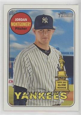 2018 Topps Heritage - [Base] #180.1 - Jordan Montgomery