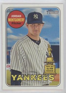 2018 Topps Heritage - [Base] #180.1 - Jordan Montgomery