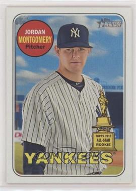 2018 Topps Heritage - [Base] #180.1 - Jordan Montgomery