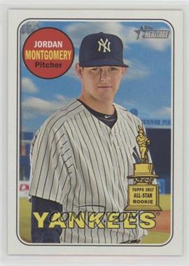 2018 Topps Heritage - [Base] #180.1 - Jordan Montgomery