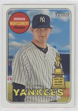 2018 Topps Heritage - [Base] #180.1 - Jordan Montgomery