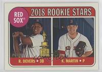 Rookie Stars - Kyle Martin, Rafael Devers