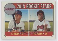 Rookie Stars - Francisco Mejia, Greg Allen