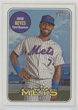 2018 Topps Heritage - [Base] #246 - Jose Reyes