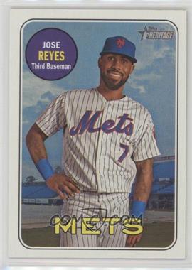 2018 Topps Heritage - [Base] #246 - Jose Reyes