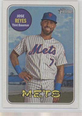 2018 Topps Heritage - [Base] #246 - Jose Reyes