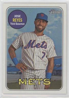 2018 Topps Heritage - [Base] #246 - Jose Reyes