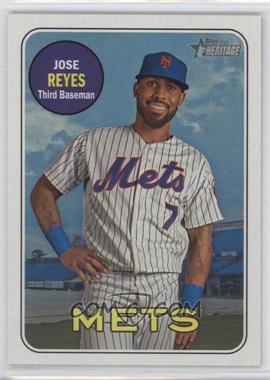 2018 Topps Heritage - [Base] #246 - Jose Reyes