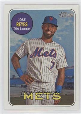 2018 Topps Heritage - [Base] #246 - Jose Reyes