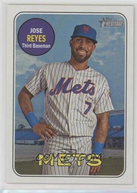 2018 Topps Heritage - [Base] #246 - Jose Reyes