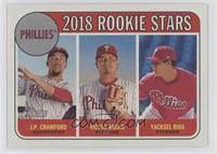 Rookie Stars - J.P. Crawford, Victor Arano, Yacksel Rios