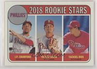 Rookie Stars - J.P. Crawford, Victor Arano, Yacksel Rios