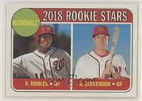 Rookie Stars - Victor Robles, Andrew Stevenson