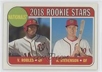 Rookie Stars - Victor Robles, Andrew Stevenson